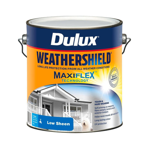 Dulux Weathershield Low Sheen Exterior Paint 4L - Blue - 4L - SuperSaverAU - view 1