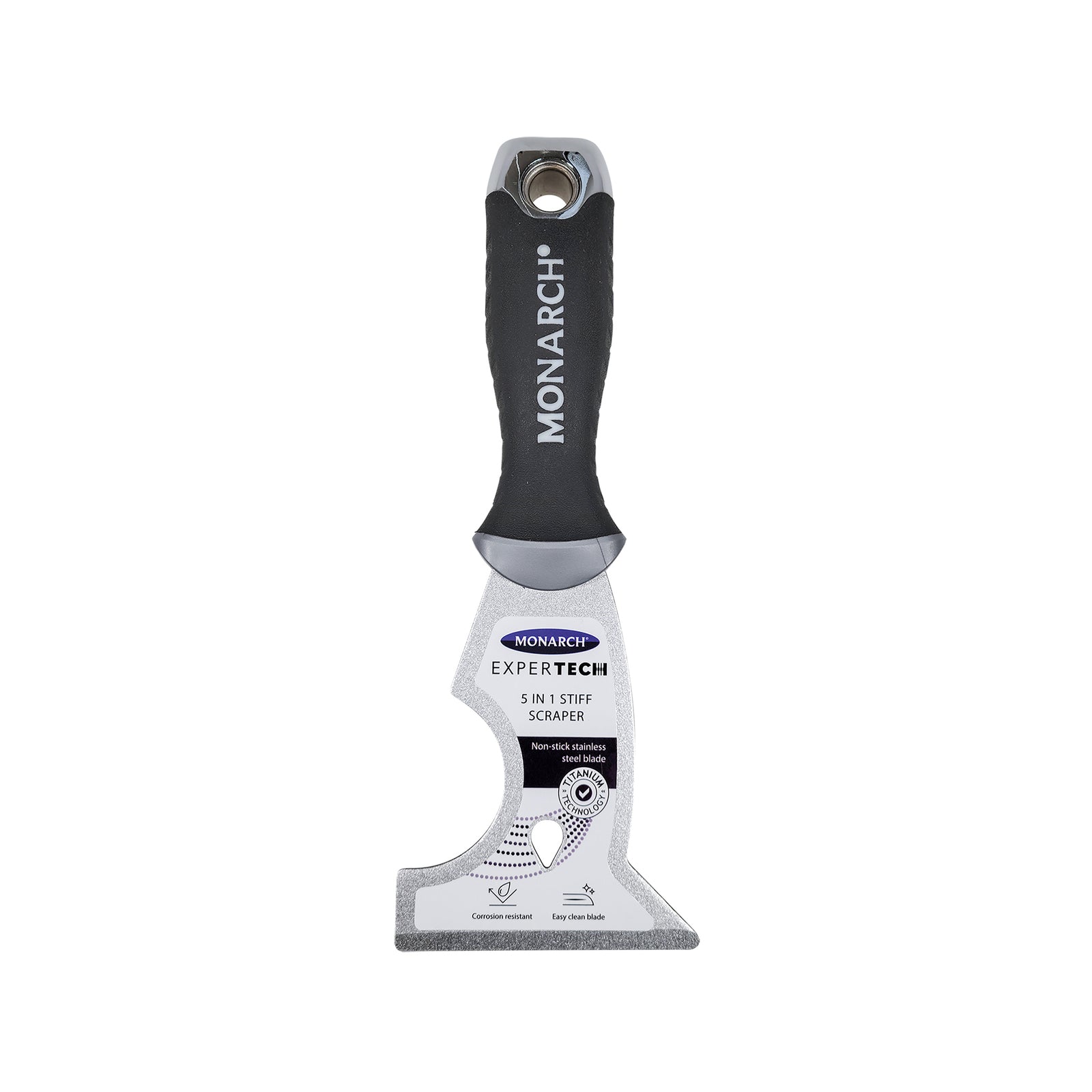 Monarch Expertech 75mm Stainless Steel 5 in 1 Scraper