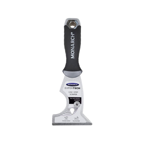 Monarch Expertech 5 in 1 Scraper - 75mm - Stainless Steel - Heavy Duty - SuperSaverAU - view 1