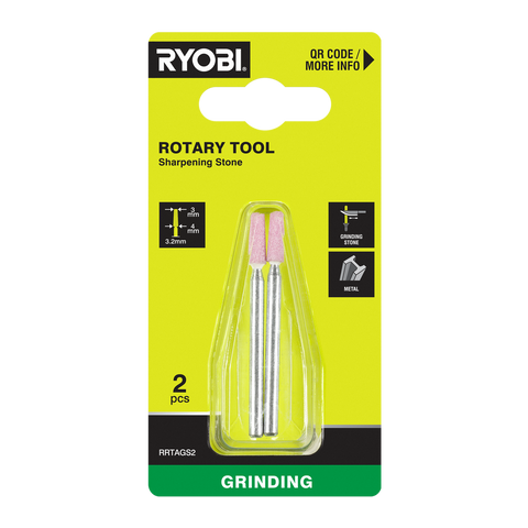 Ryobi 5/32 Rotary Sharpening Stones - 2 Piece Set