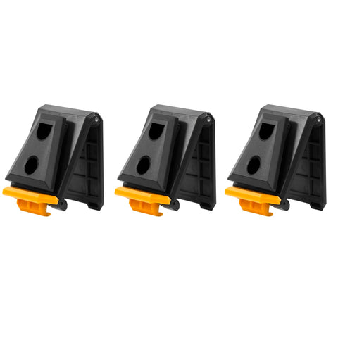 ToughBuilt ClipTech Hubs, 3 Piece, Belt Attachment Points, Weather Resistant