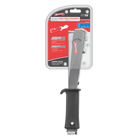 Arrow HT55 Hammer Tacker, Steel, Uses Arrow T50 Staples up to 10mm