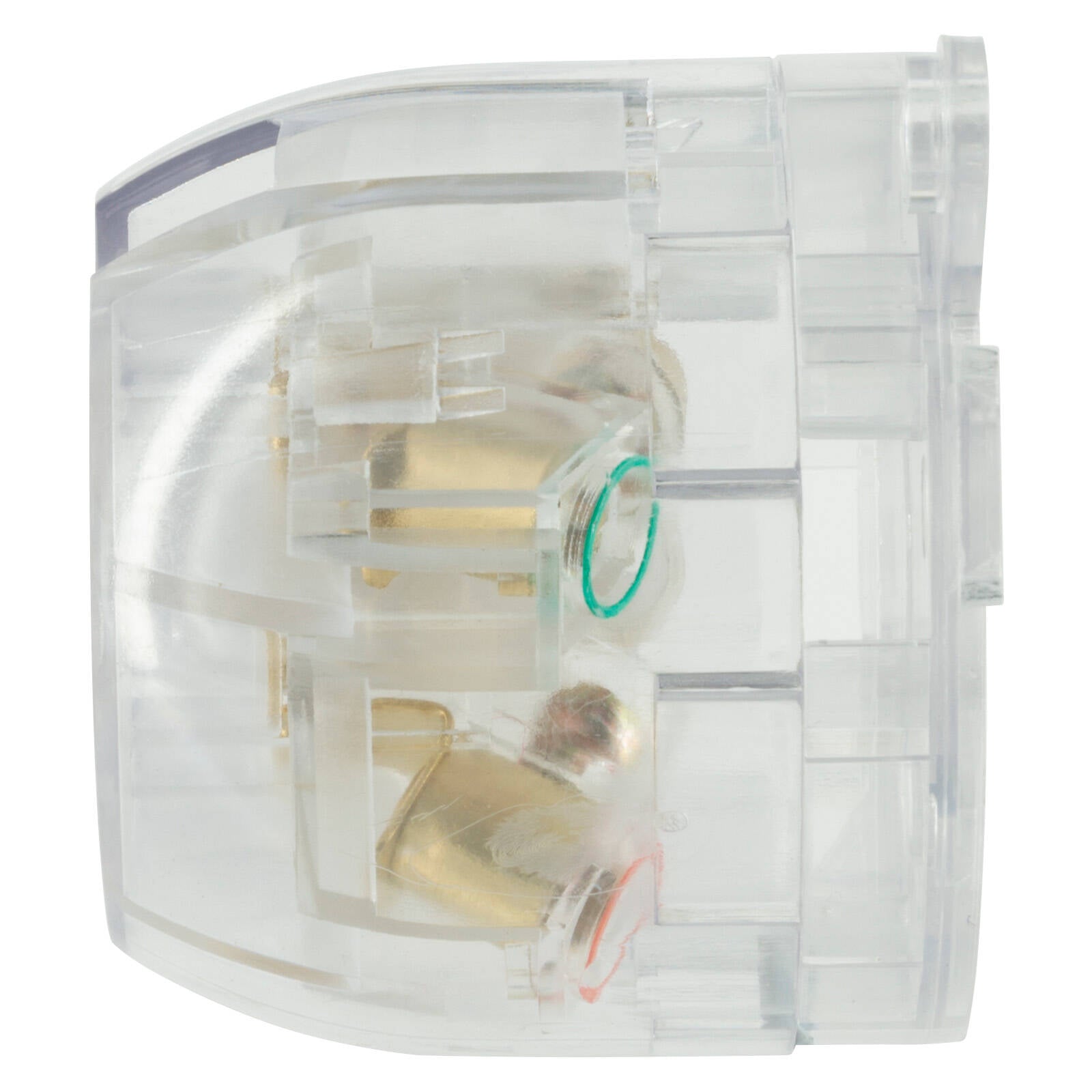 DETA Miniature Plug Base 250V 10A Clear - 5 Pack