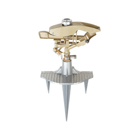 Pope Goliath Professional Impact Sprinkler - Metal, Adjustable Arc, 26m Coverage