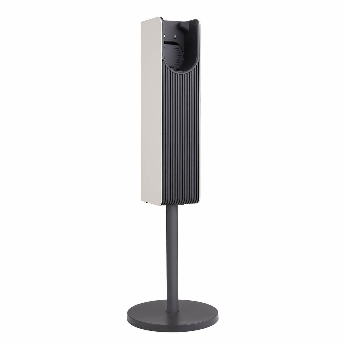 LG CordZero stick vacuum cleaner - 220W suction, auto-emptying compact tower, beige - A9L-AIR