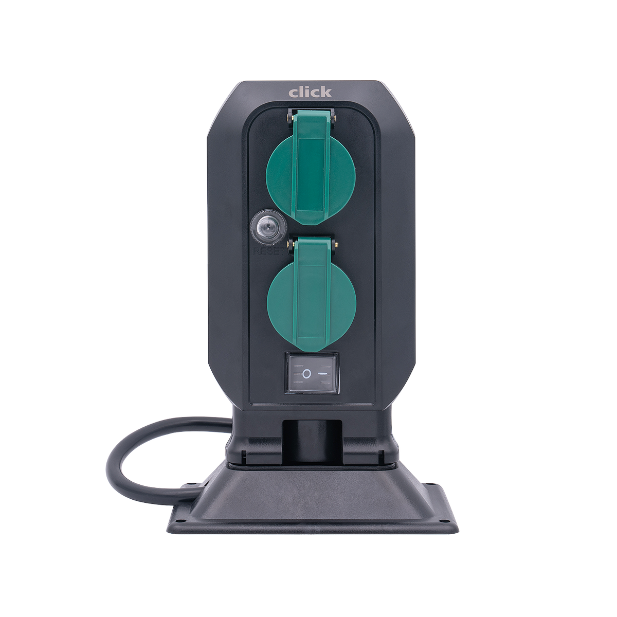 Click 4 Outlet 10A 240V Outdoor Power Garden Stake Socket CSGS234A