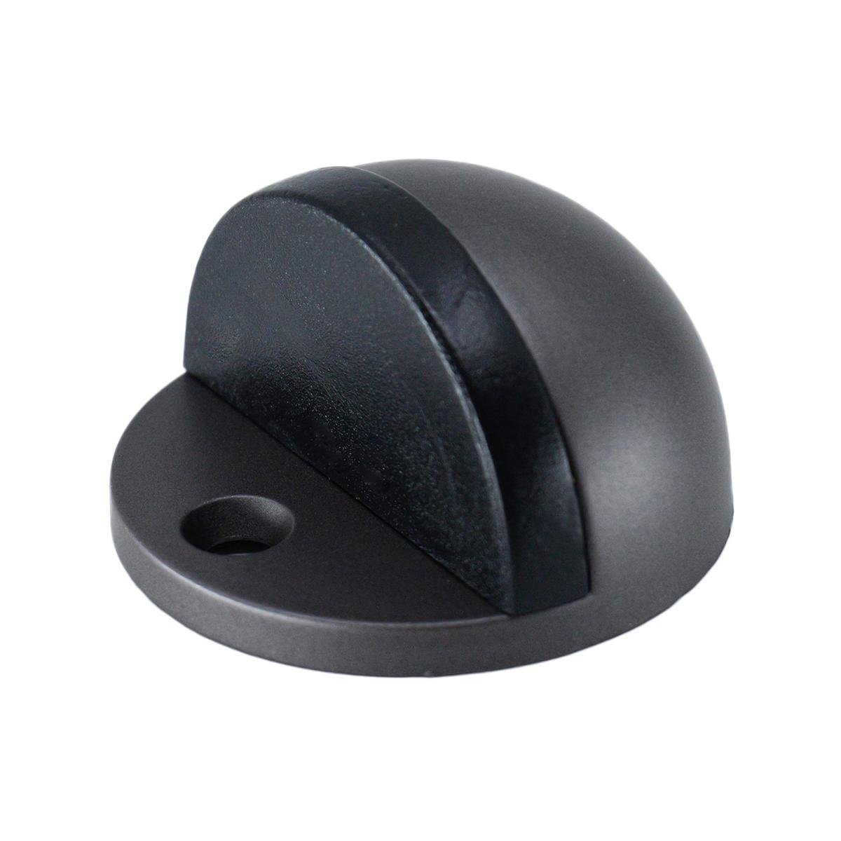 Adoored Half Moon Door Stop - Gun Metal Grey - 45mm x 25mm x 45mm - Durable - SuperSaverAU - view 1