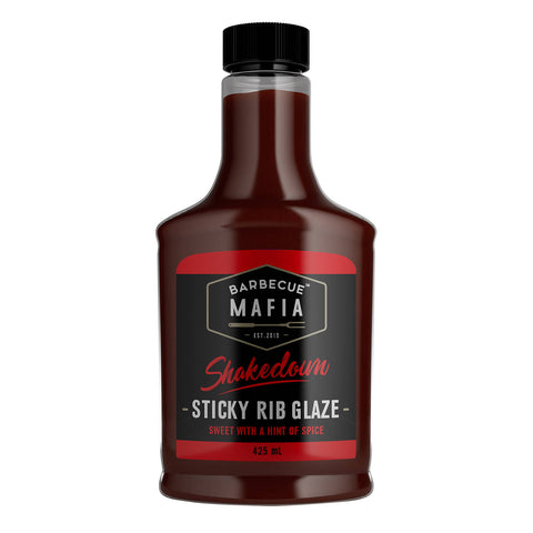 Barbecue Mafia 425ml Shakedown Sticky Rib Glaze BBQ Sauce