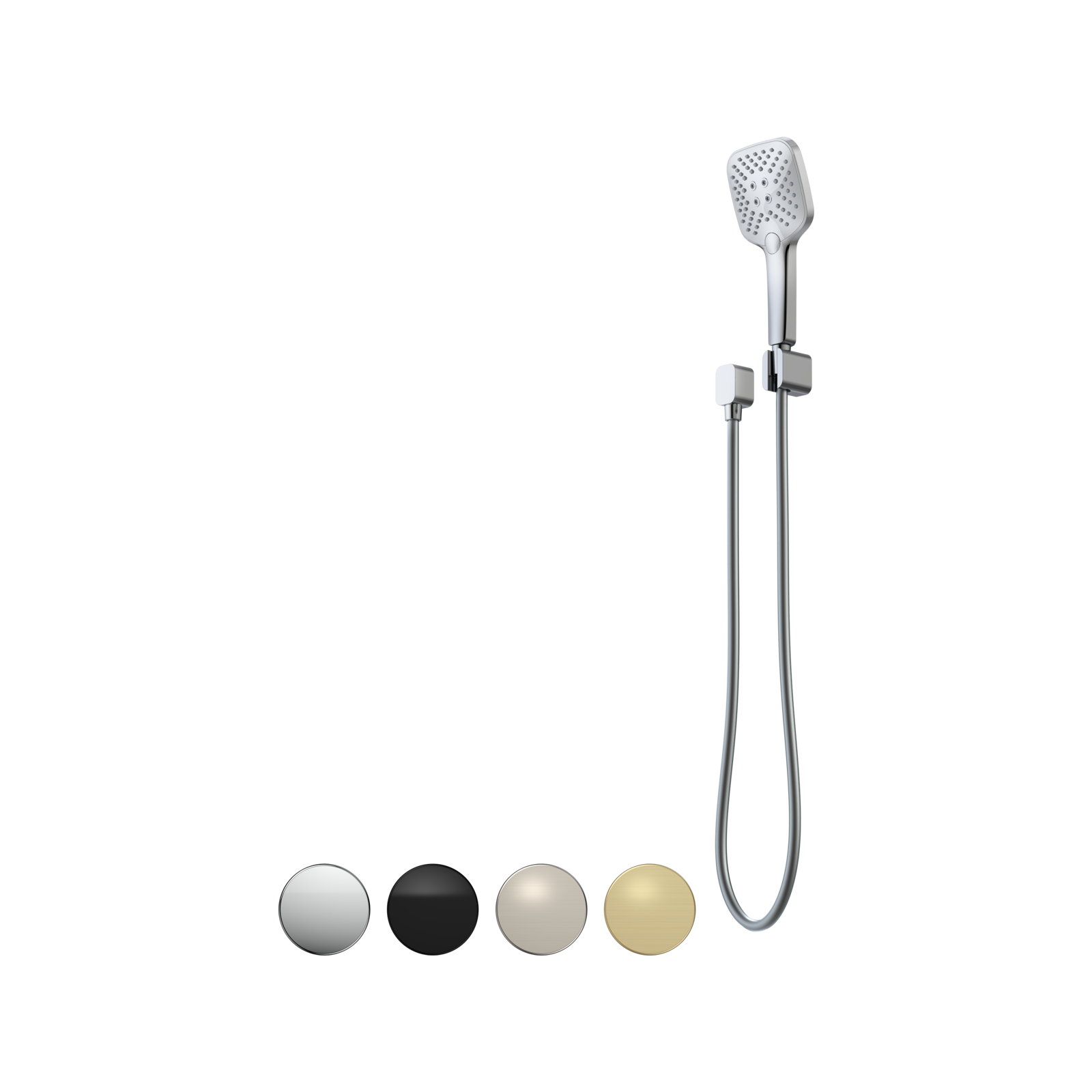 Caroma Luna Multi-Function Hand Shower Brushed Nickel 6L/min