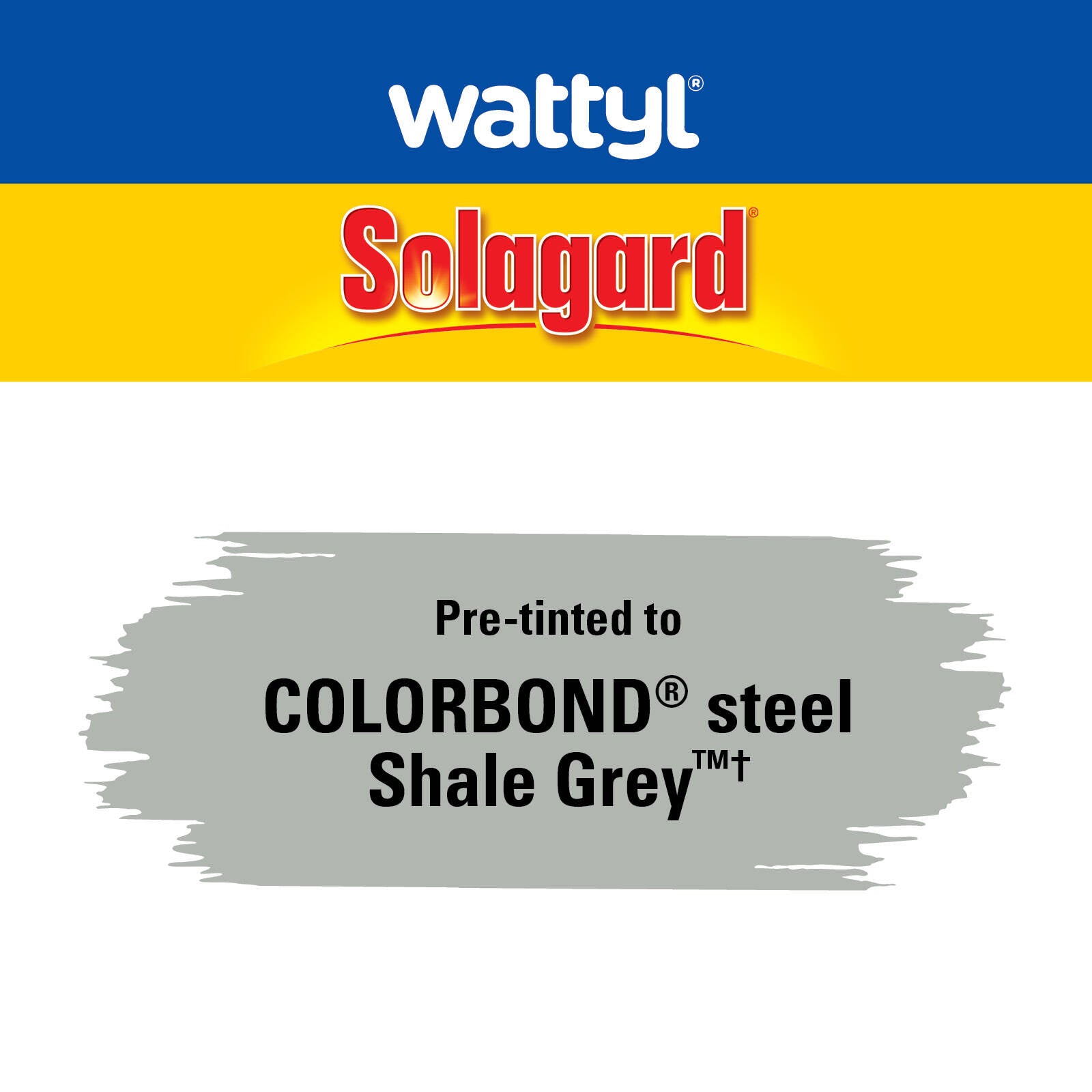 Wattyl Solagard Shale Grey Semi-Gloss Pre-Tinted Exterior Paint 4L