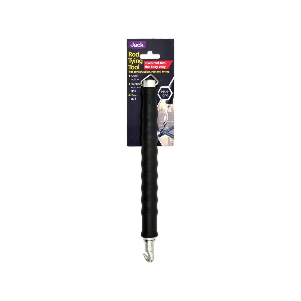 Jack Rod Tying Tool - 30mm Steel & Rubber - Smooth Spiral Action - SuperSaverAU - view 1
