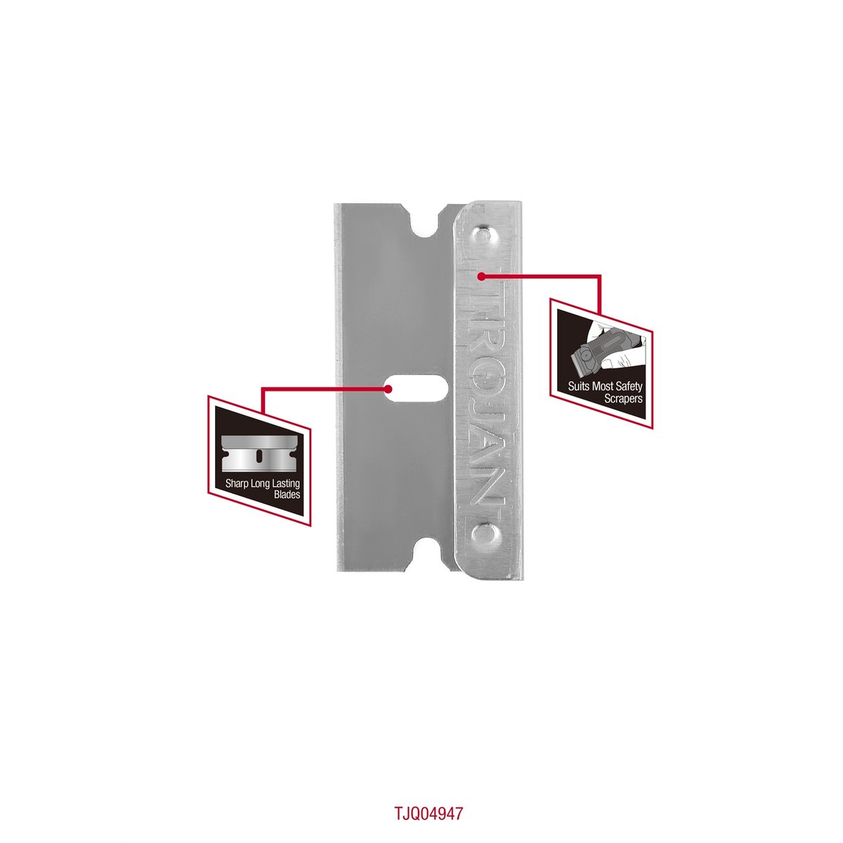 Trojan Scraper Blades - 10 Pack