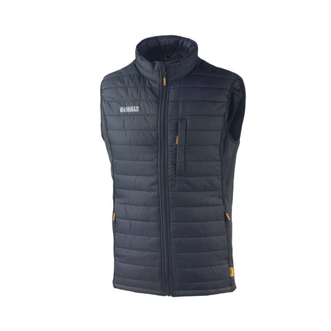 DeWALT Storm Vest Size XXL Black Insulated Nylon 3-Pocket Zip