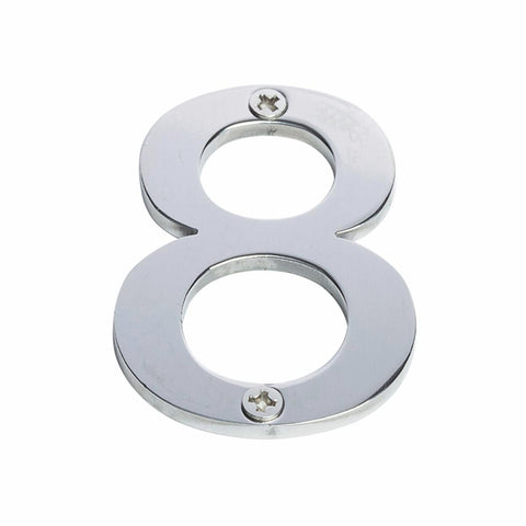 Sandleford Stainless Steel House Number 8 - 60mm - Weather Resistant - SuperSaverAU - view 1