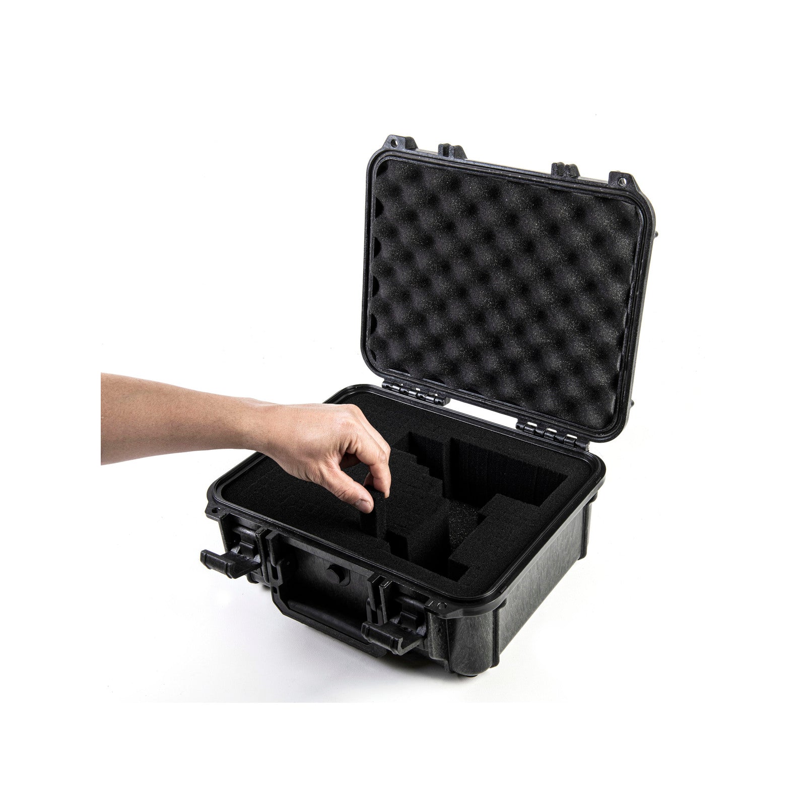 Tactix Medium Tough Case in Black - IP65 Water & Dust Resistant