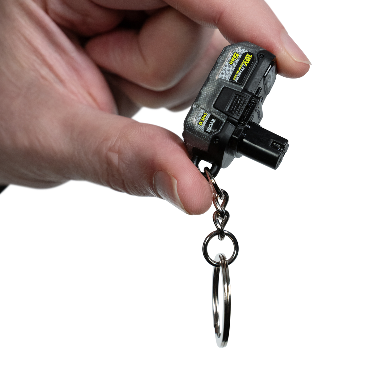 Ryobi MINI's Battery Keyring - Mini Tool Replica Keychain