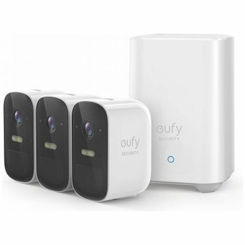 Eufy Cam 2C Full HD Wireless Security Camera System - 3 Cameras - Night Vision - T8832CD3