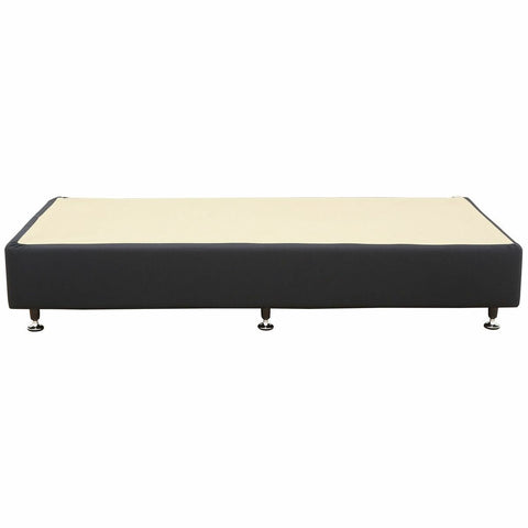 A.H. Beard Designer King Single Bed Base - Black, Casual Style, 100mm Levelling Feet - FODEB2BLWS
