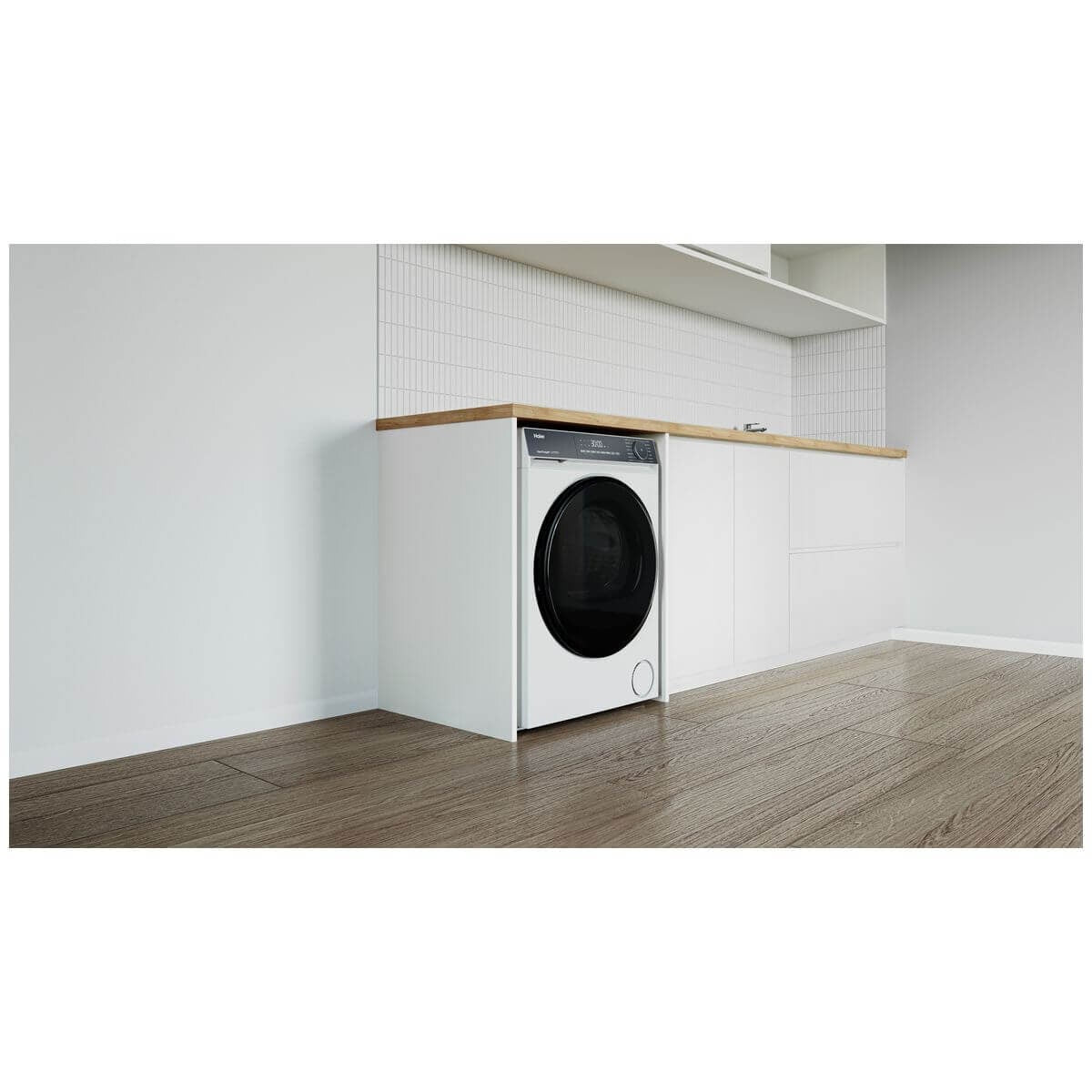 Haier 8kg Heat Pump Dryer - White, 8 Star Energy Rating, Multiple Specialised Programs - HDHPS80KW1