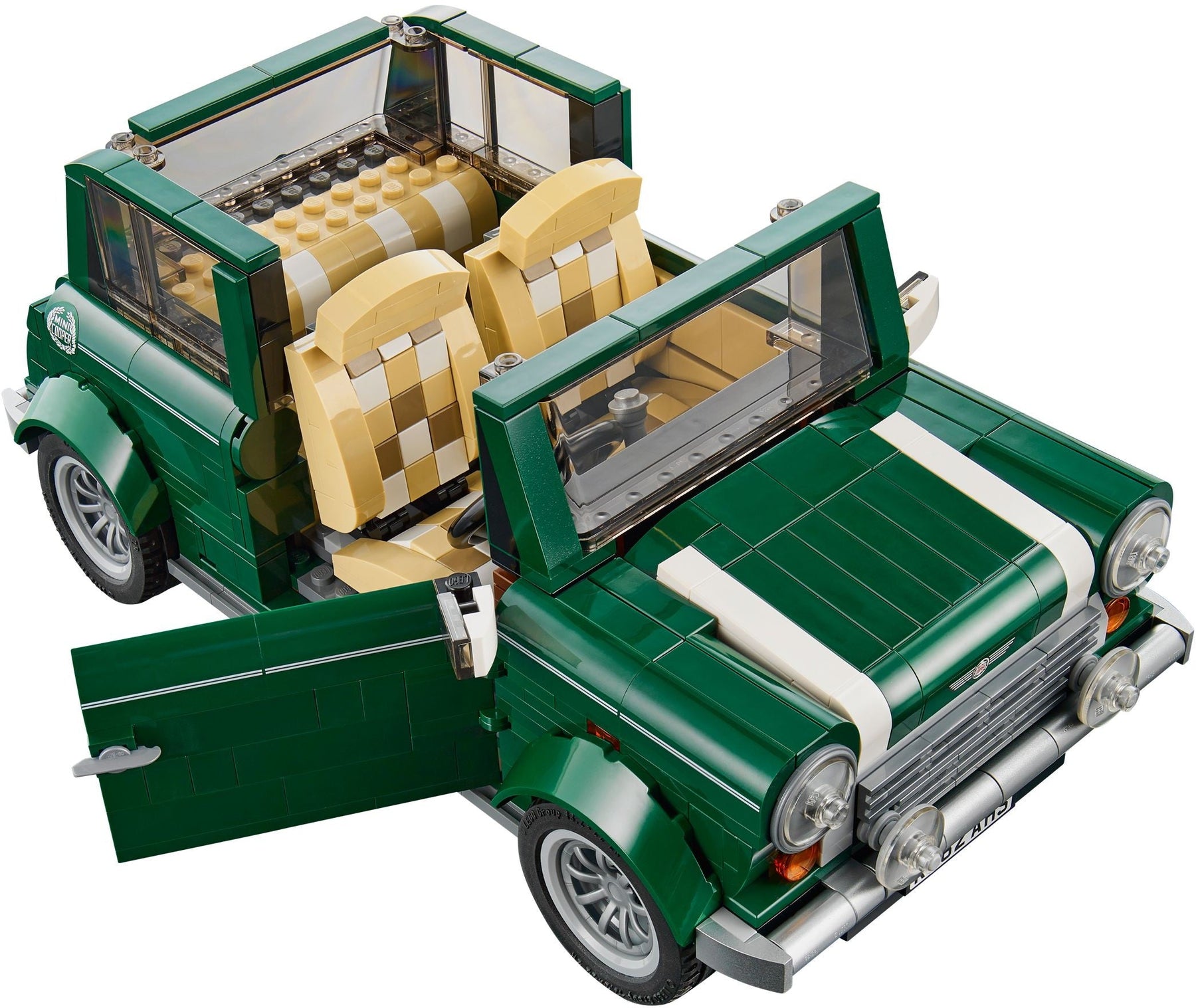 LEGO 10242 MINI Cooper Mk VII: Classic Car Model Kit - SuperSaverAU - view 6