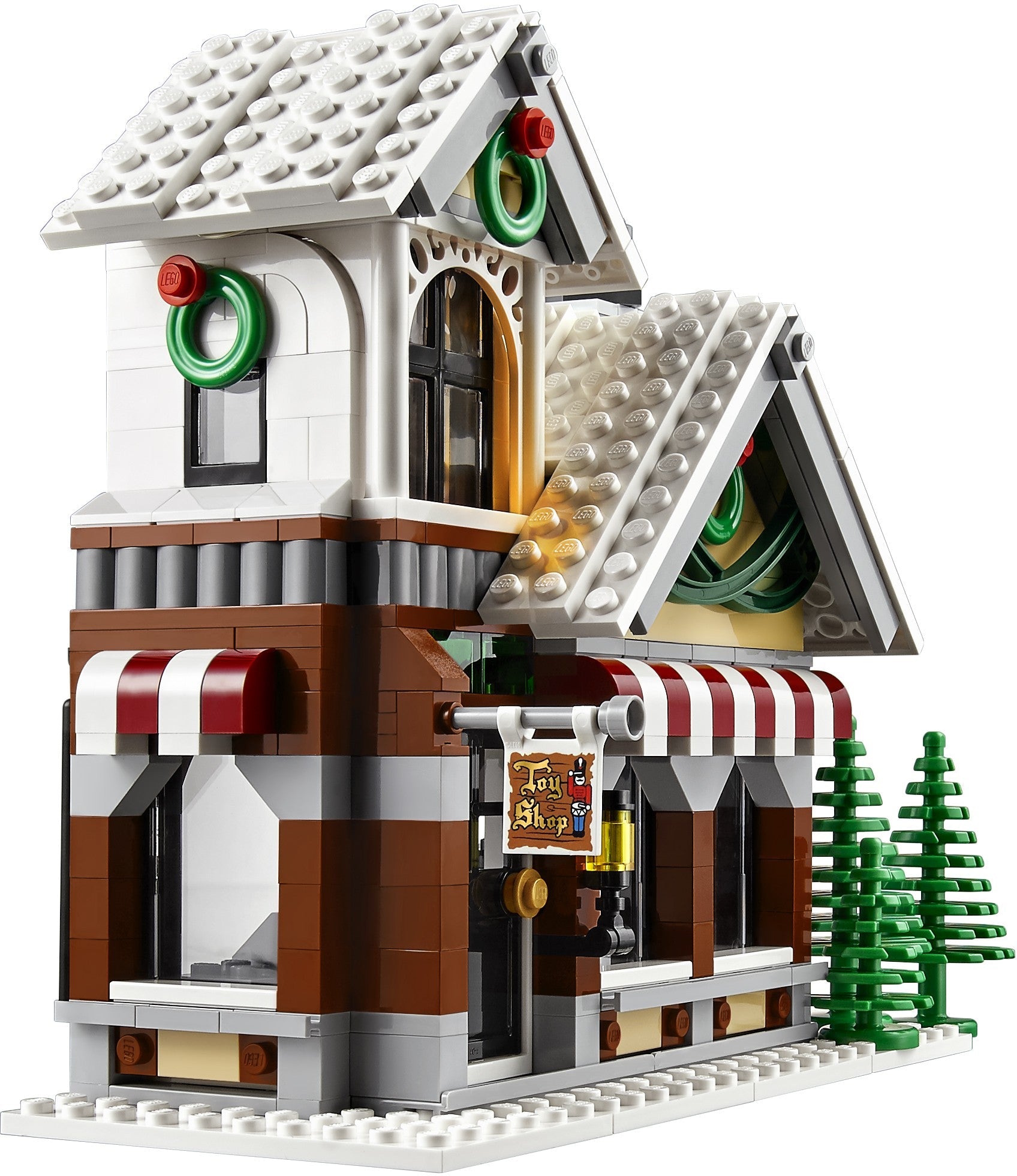 LEGO 10249 Winter Toy Shop: Festive Holiday Village Set - SuperSaverAU - view 5