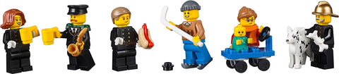 LEGO 10263 Winter Village Fire Station: Festive Holiday Set - SuperSaverAU - view 1