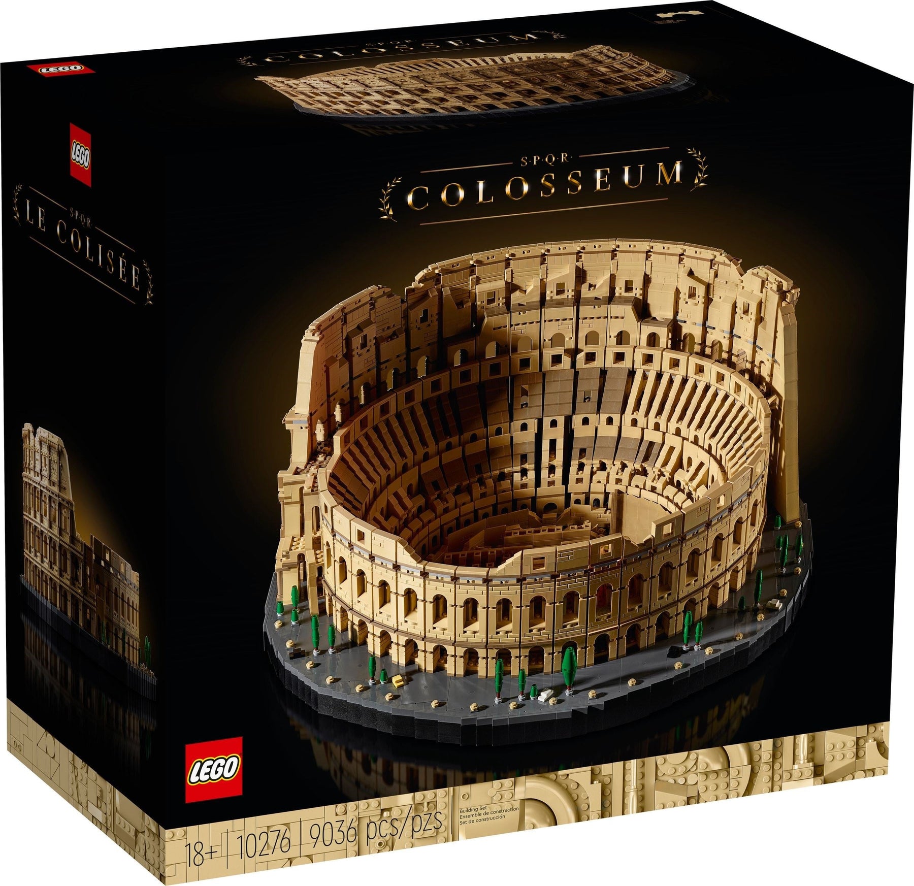 LEGO 10276 Colosseum: Epic Roman Architecture Model Kit - SuperSaverAU - view 1