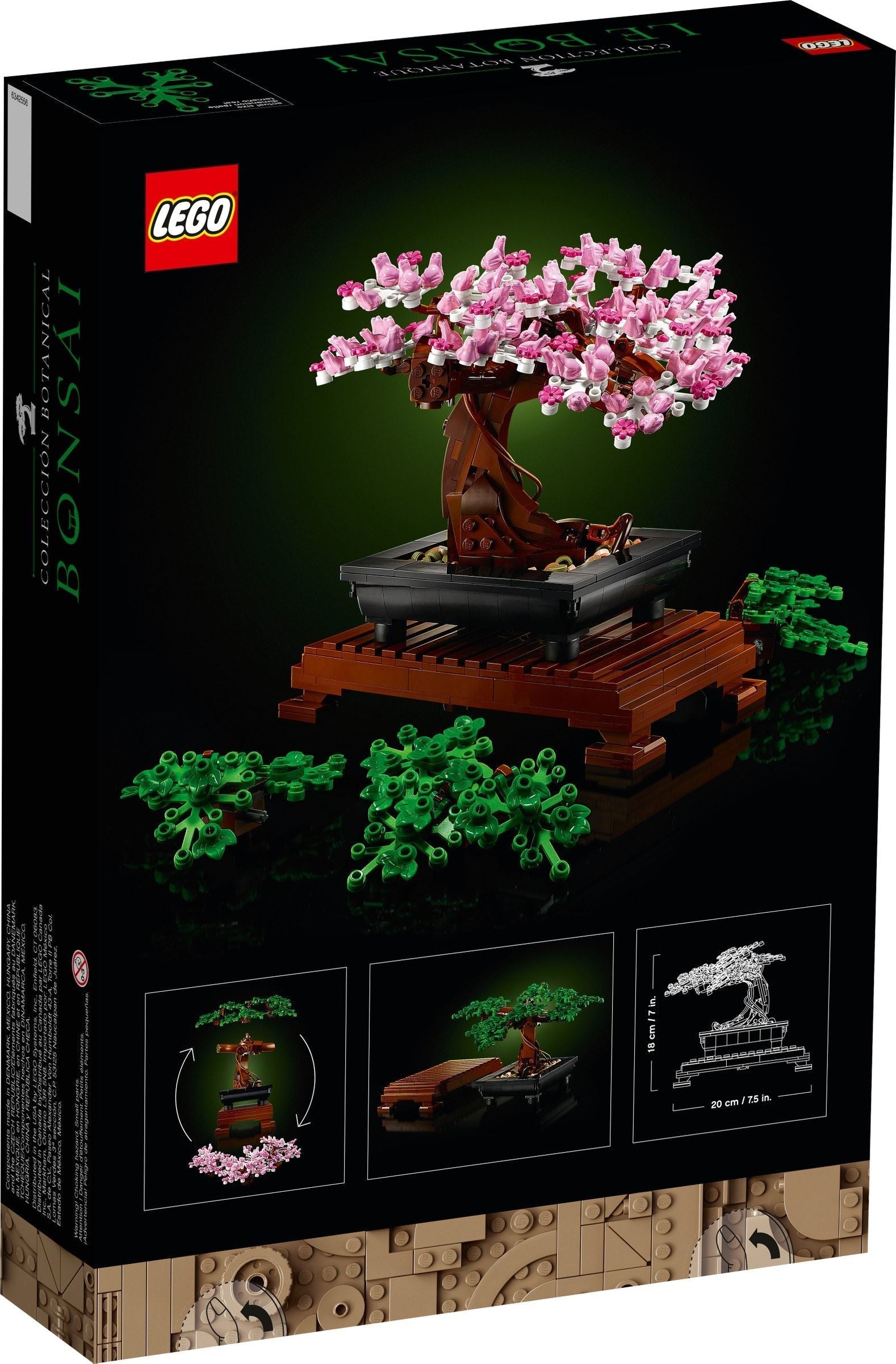 LEGO Icons Botanical Collection Bonsai Tree (10281) - SuperSaverAU - view 7