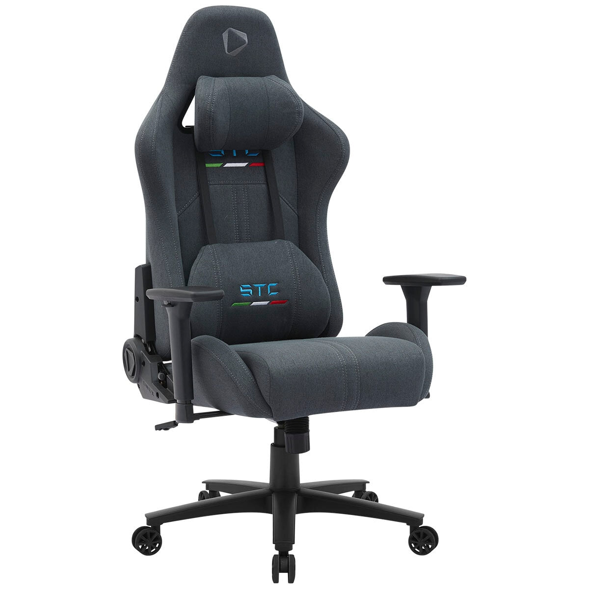 ONEX STC Snug L Series Gaming Chair Graphite - Ergonomic Design, Lumbar Support, Adjustable Armrests - SuperSaverAU - view 5