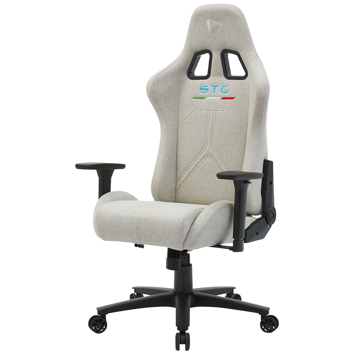 ONEX STC Snug L Series Gaming Chair Ivory - Ergonomic Design, Lumbar Support, Adjustable Armrests - SuperSaverAU - view 3