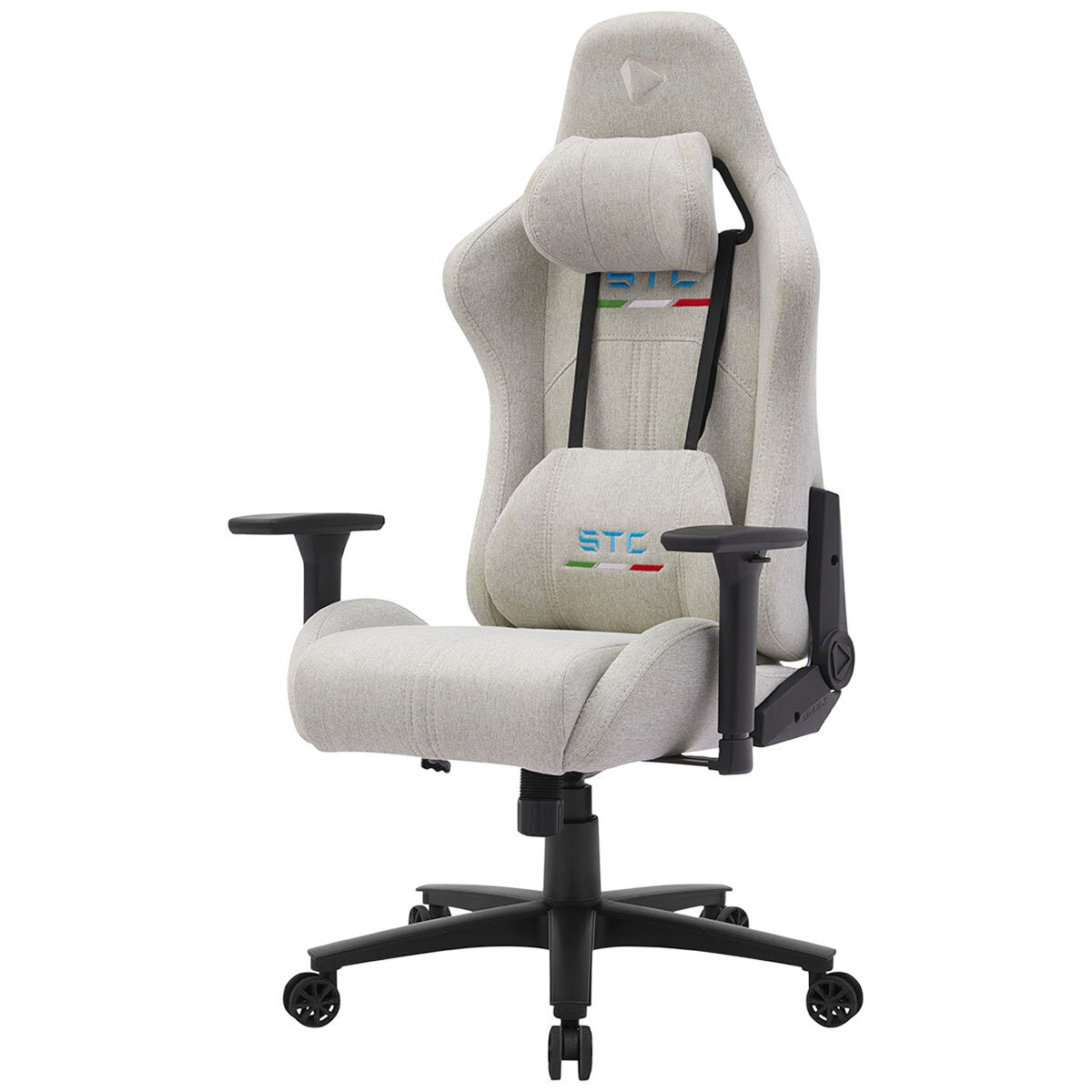 ONEX STC Snug L Series Gaming Chair Ivory - Ergonomic Design, Lumbar Support, Adjustable Armrests - SuperSaverAU - view 7