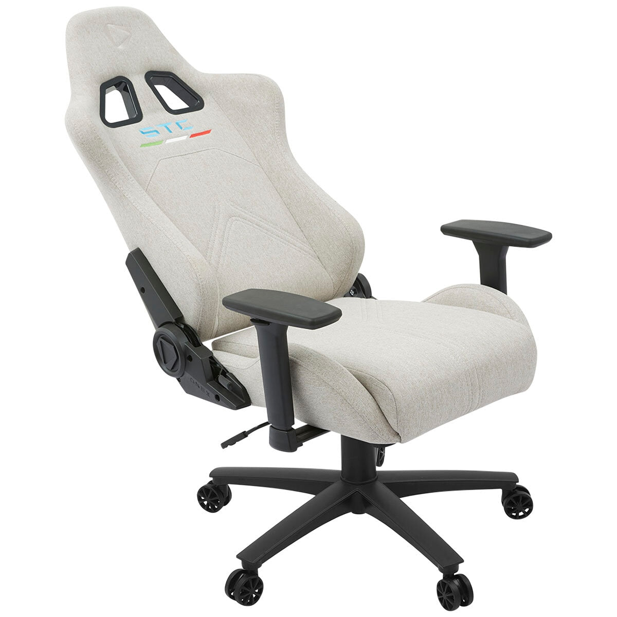 ONEX STC Snug L Series Gaming Chair Ivory - Ergonomic Design, Lumbar Support, Adjustable Armrests - SuperSaverAU - view 8