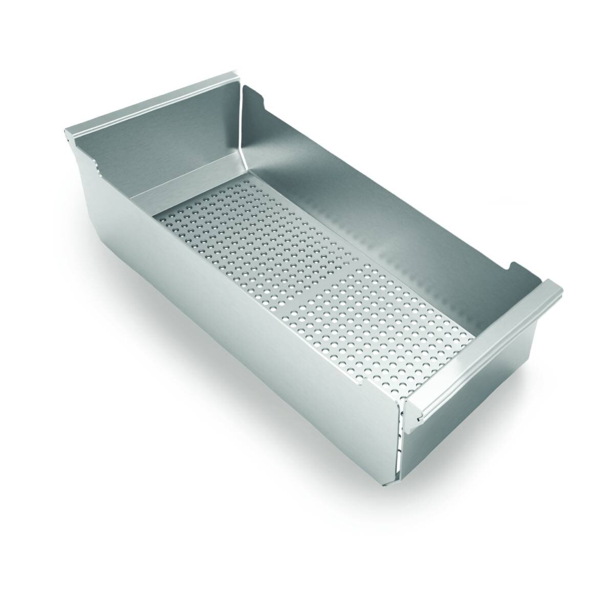 Artinox Layer SBR 74 workstation sink with large strainer and timber chopping board - SBR74PK