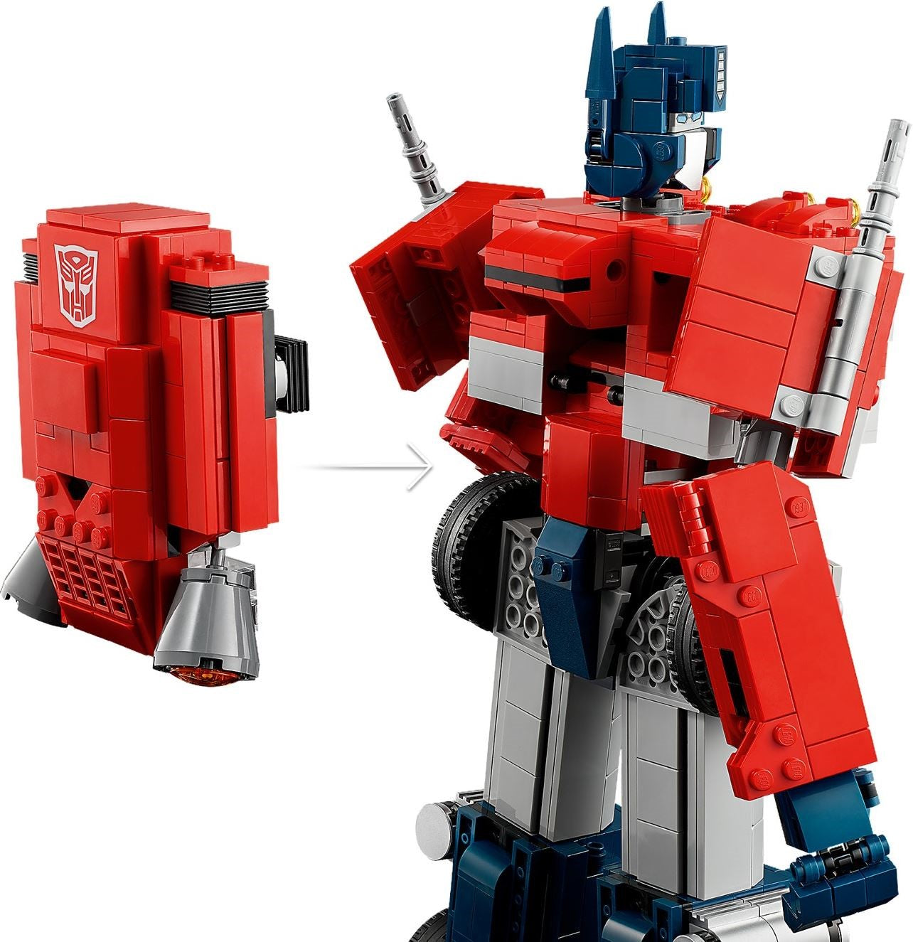 LEGO Icons: Optimus Prime (10302) TRANSFORMERS - SuperSaverAU - view 4