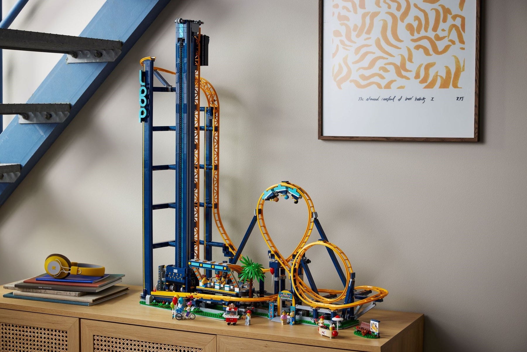 LEGO 10303 Loop Coaster: Build a Thrilling Fairground Icon - SuperSaverAU - view 3
