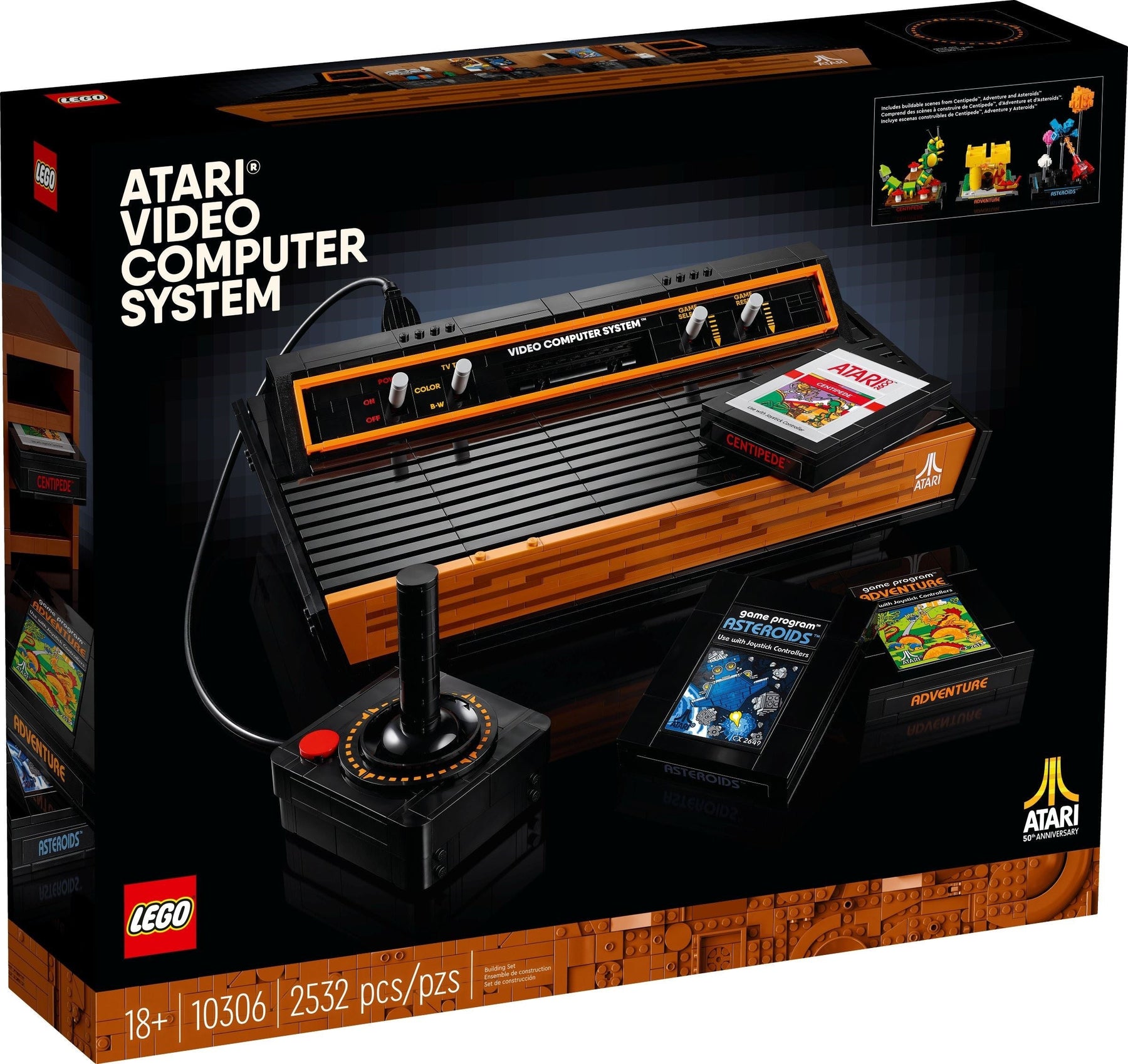 LEGO ICONS Series 10306 Atari 2600 Video Computer System (Atari VCS) - SuperSaverAU - view 1