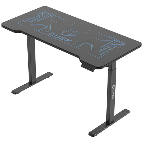 ONEX Electric Tempered Glass Gaming Desk GDE1400 - SuperSaverAU - view 1