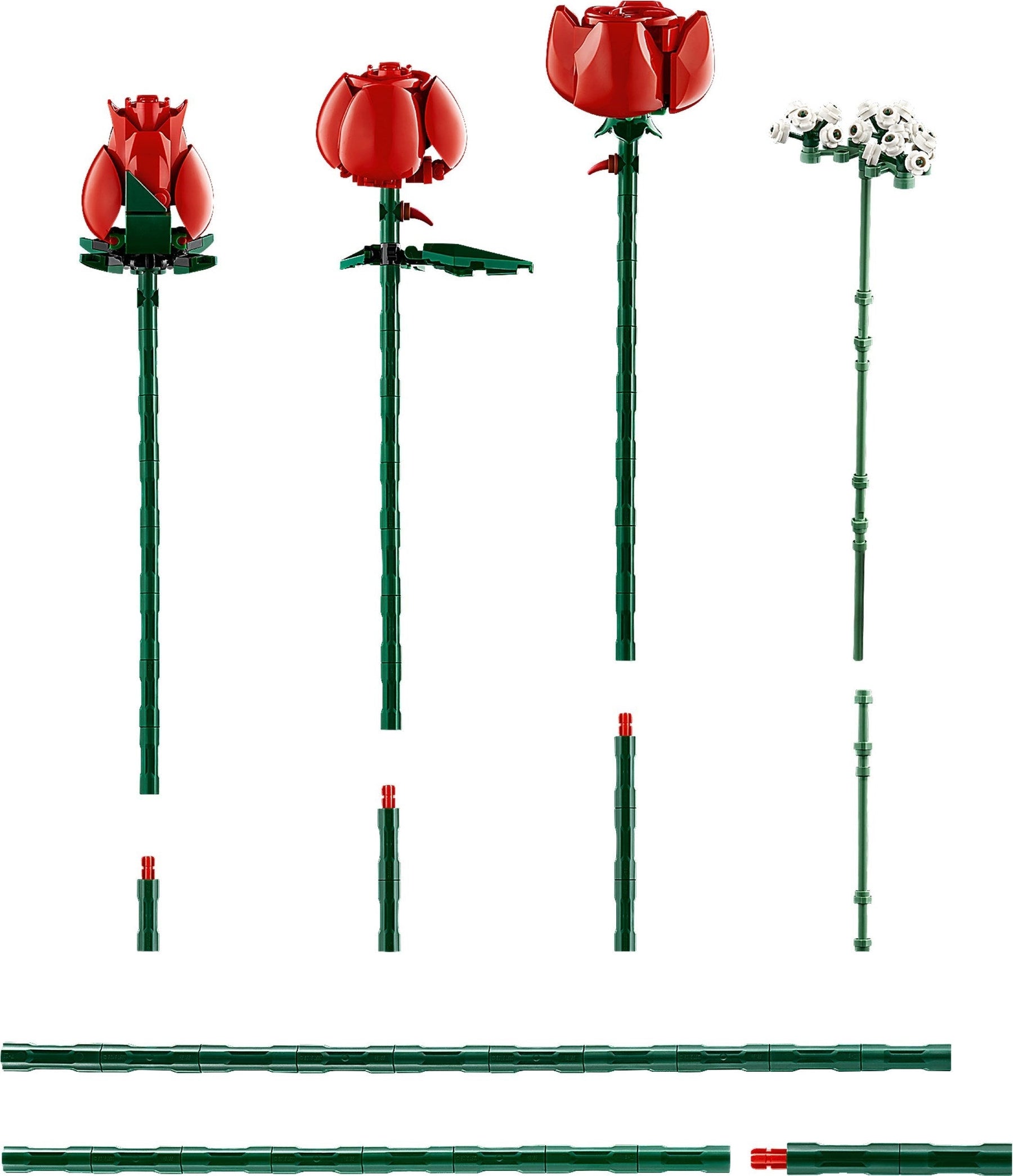LEGO Icons 10328 Bouquet of Roses - SuperSaverAU - view 4