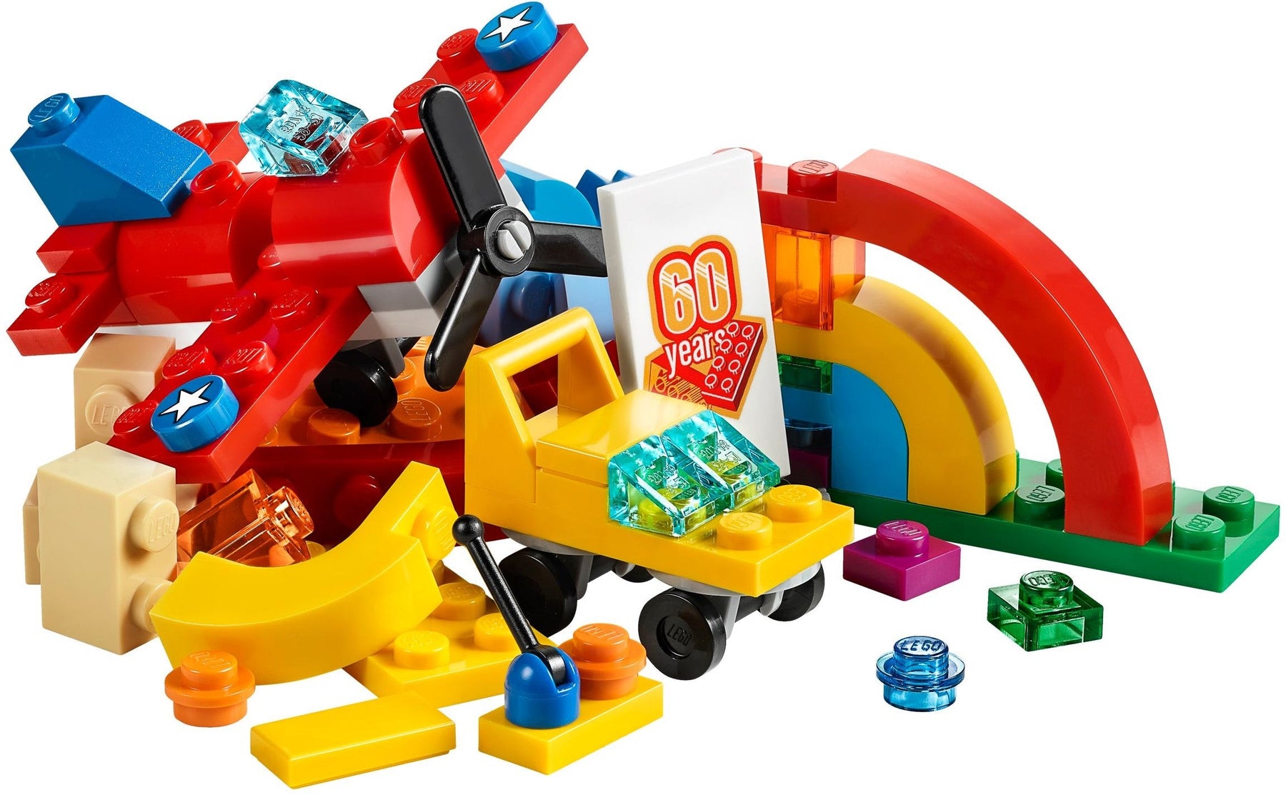 LEGO 10401 Rainbow Fun Building Set: Creative Play 5+ Years - SuperSaverAU - view 2