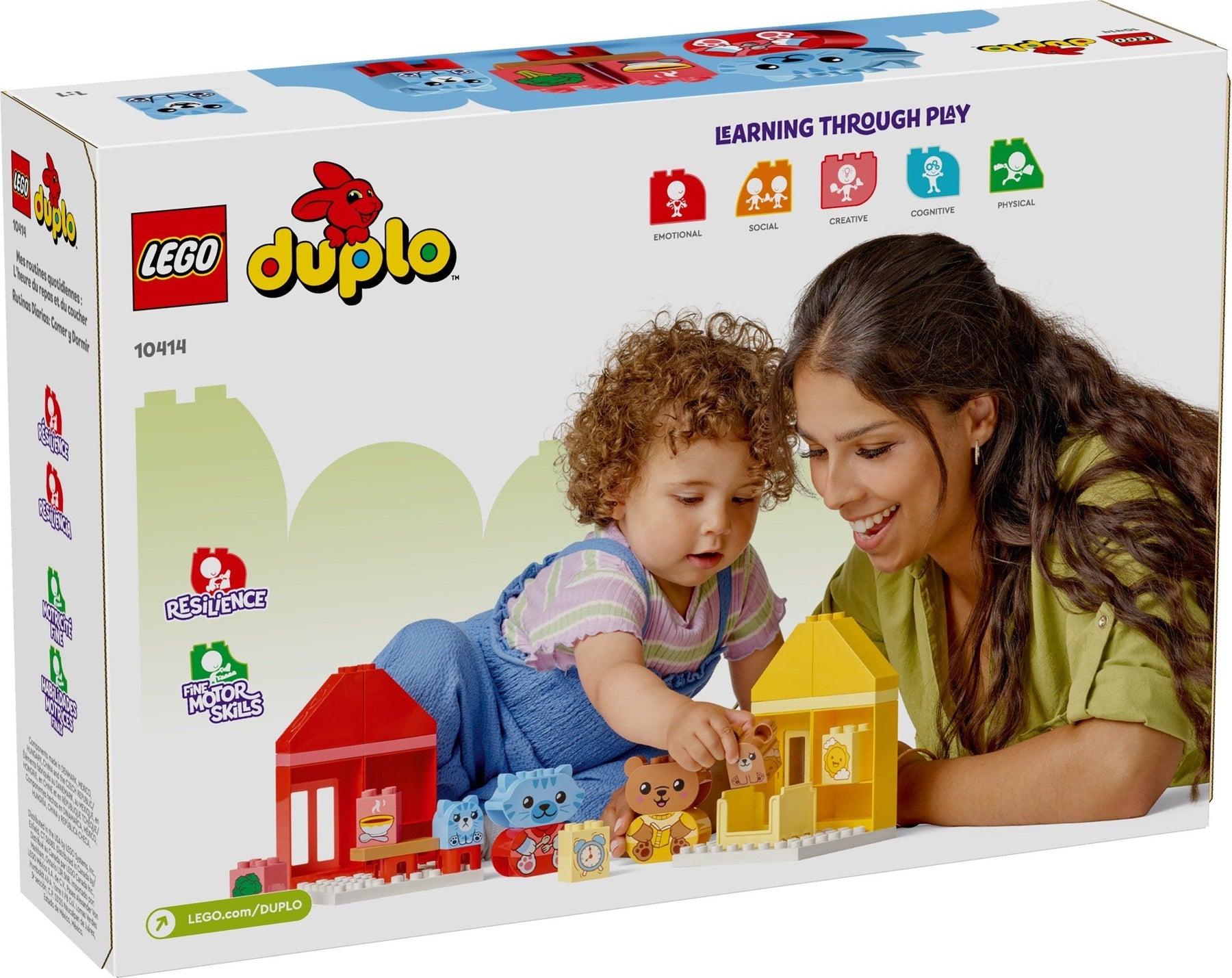 LEGO 10414 Daily Routines Eating and Bedtime DUPLO Set - SuperSaverAU - view 4
