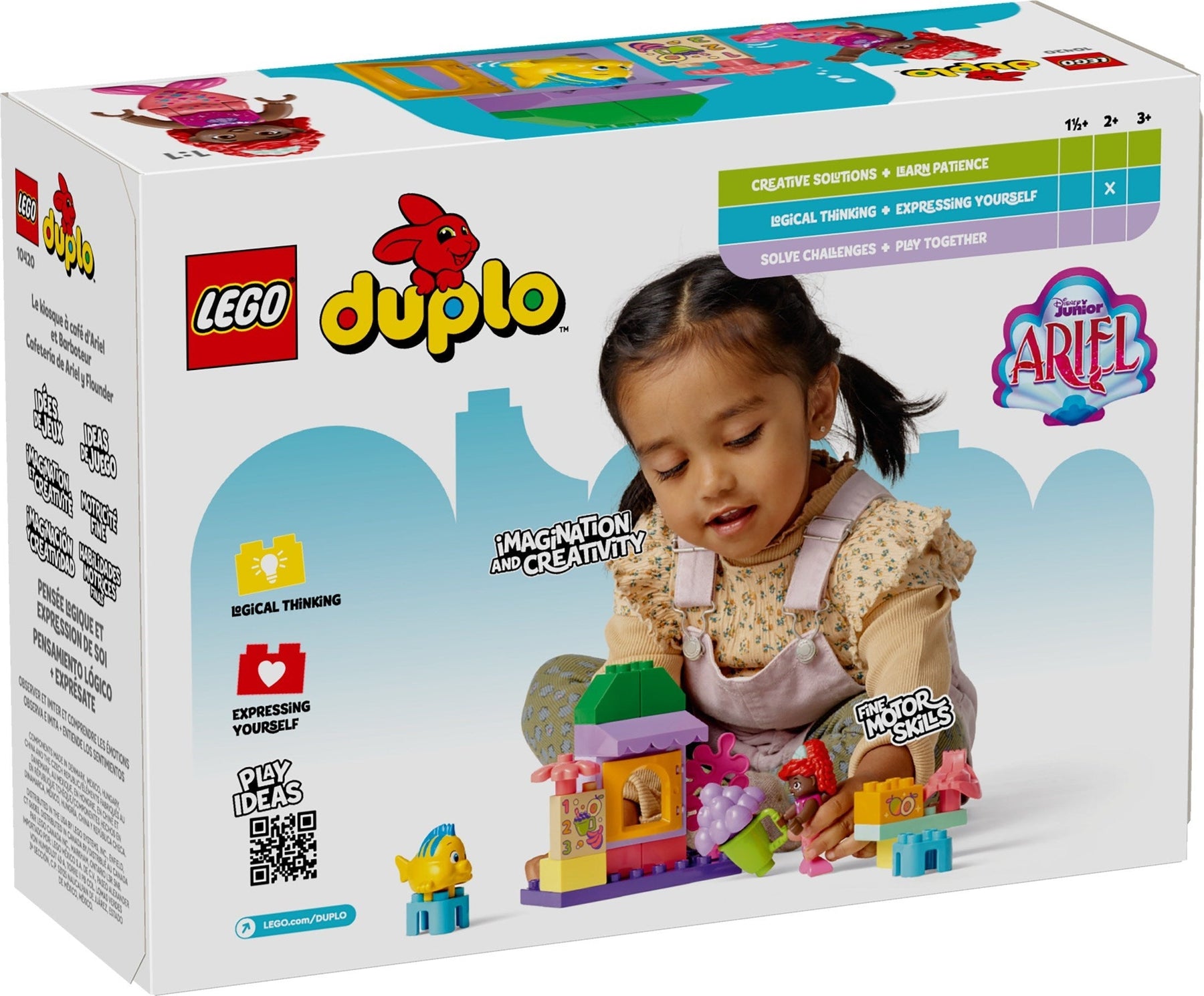 LEGO DUPLO 10419 Ariel and Flounder’s Cafe Stand - SuperSaverAU - view 1