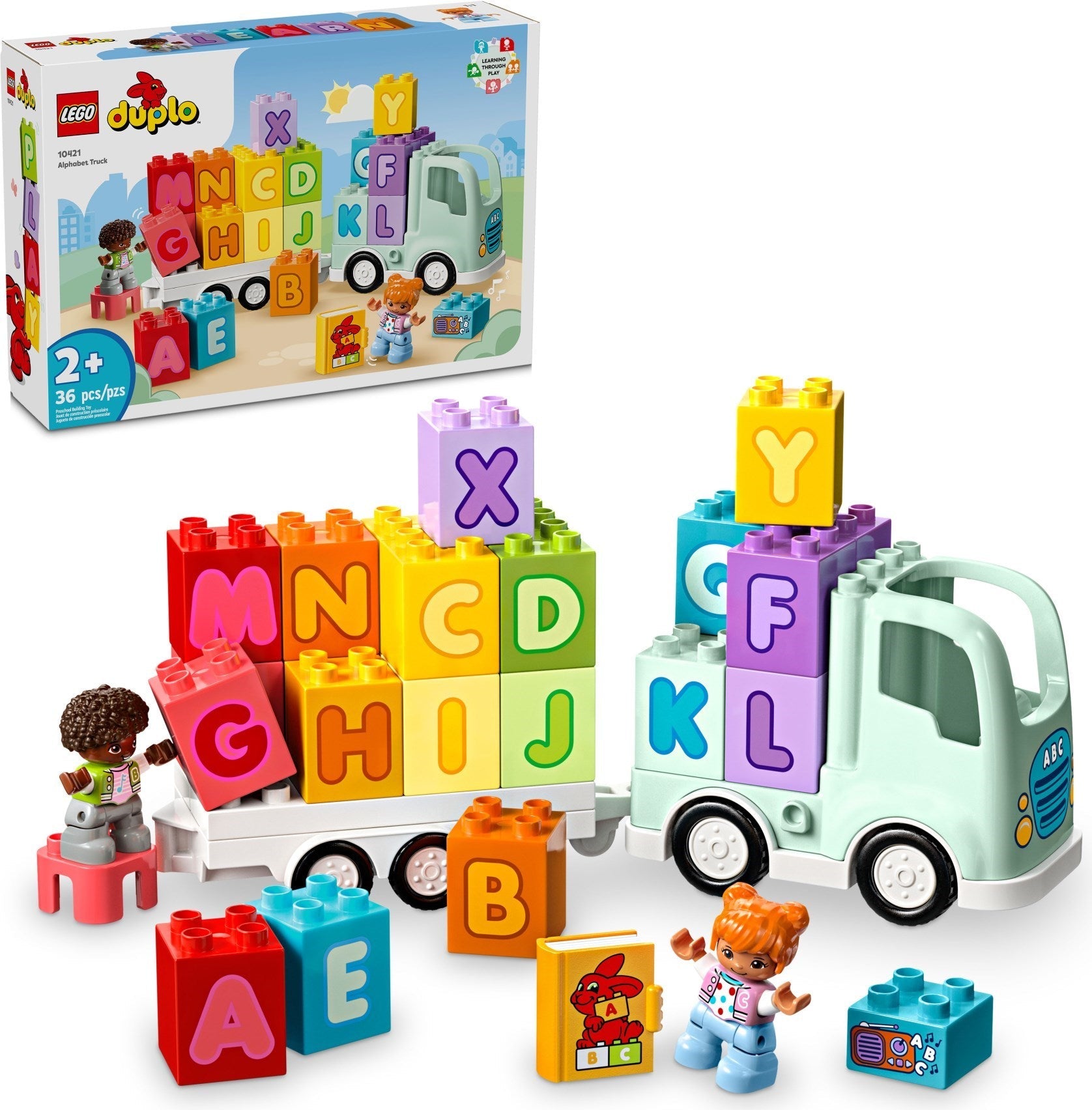 LEGO DUPLO Town Alphabet Truck 10421 - SuperSaverAU - view 1