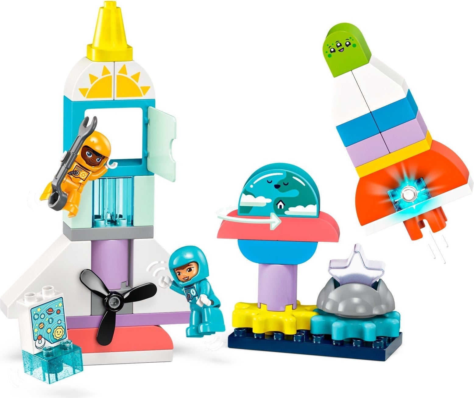 LEGO DUPLO 10422 3-in-1 Space Shuttle Adventure - SuperSaverAU - view 3