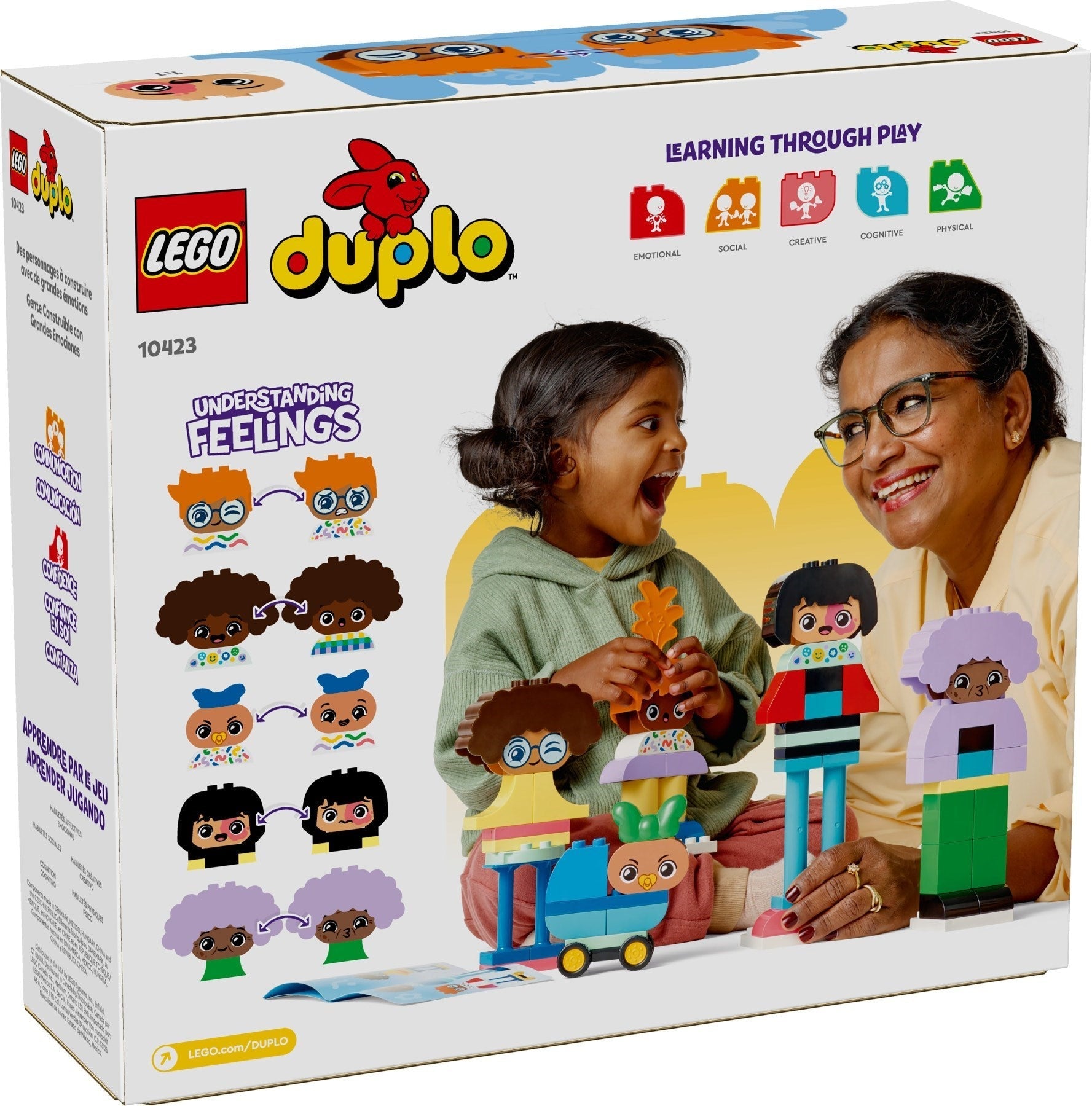 LEGO Duplo Buildable People with Big Emotions 10422 - SuperSaverAU - view 4