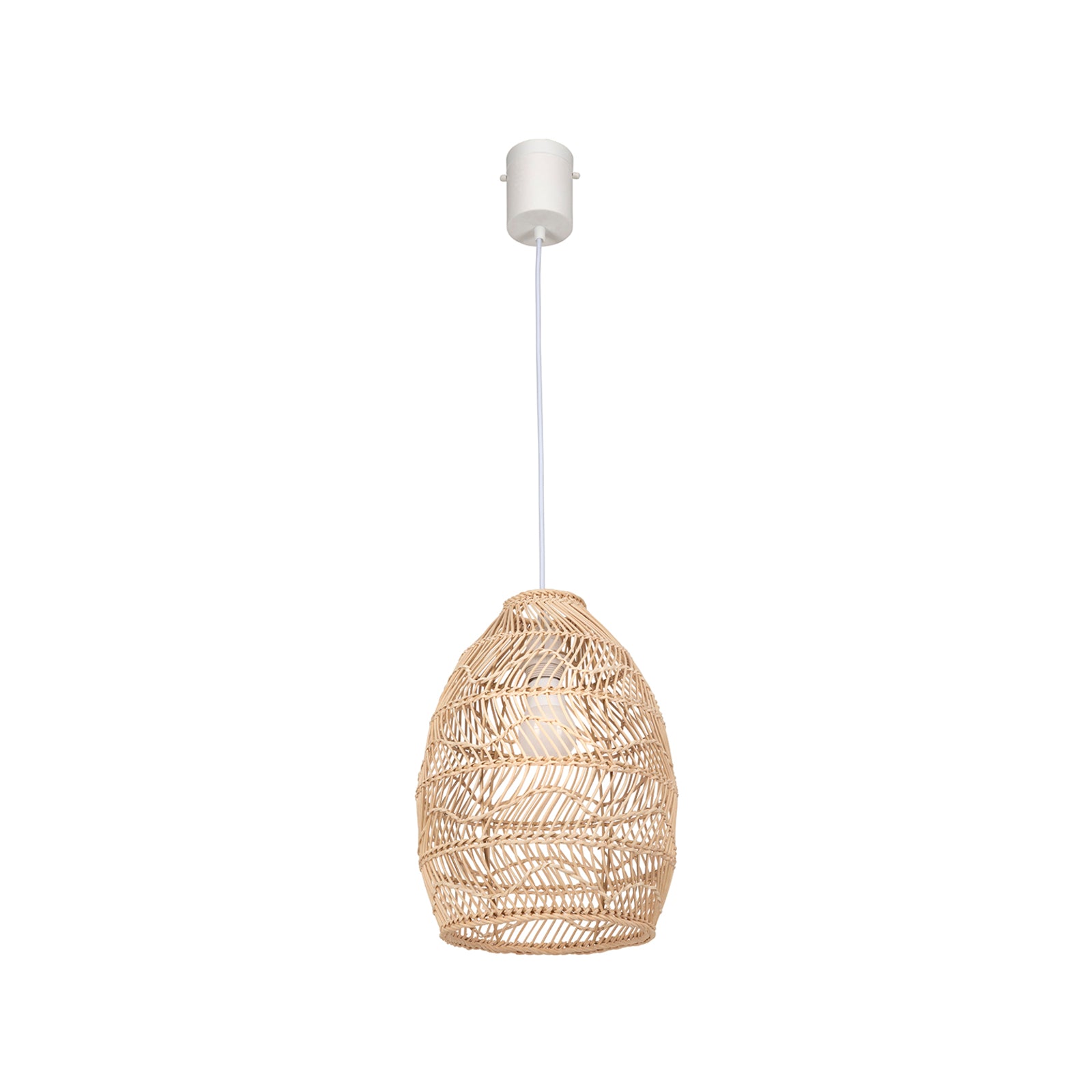 Brilliant Anji 26cm Rattan DIY Pendant Light E27 21781/37