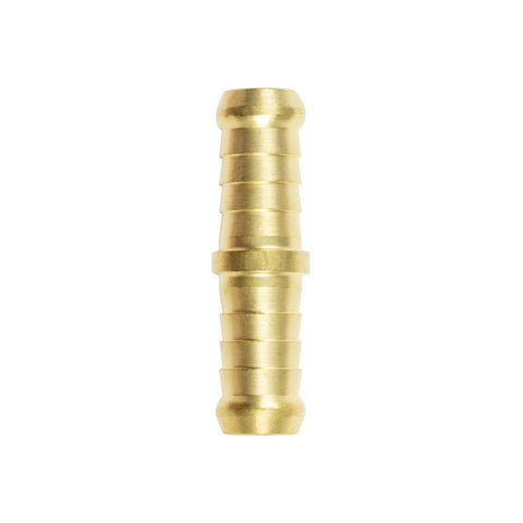 Jflex 3/8" Hose Tail Joiner - Heavy-Duty Brass - Dual Barb Grip - 10mm - SuperSaverAU - view 1