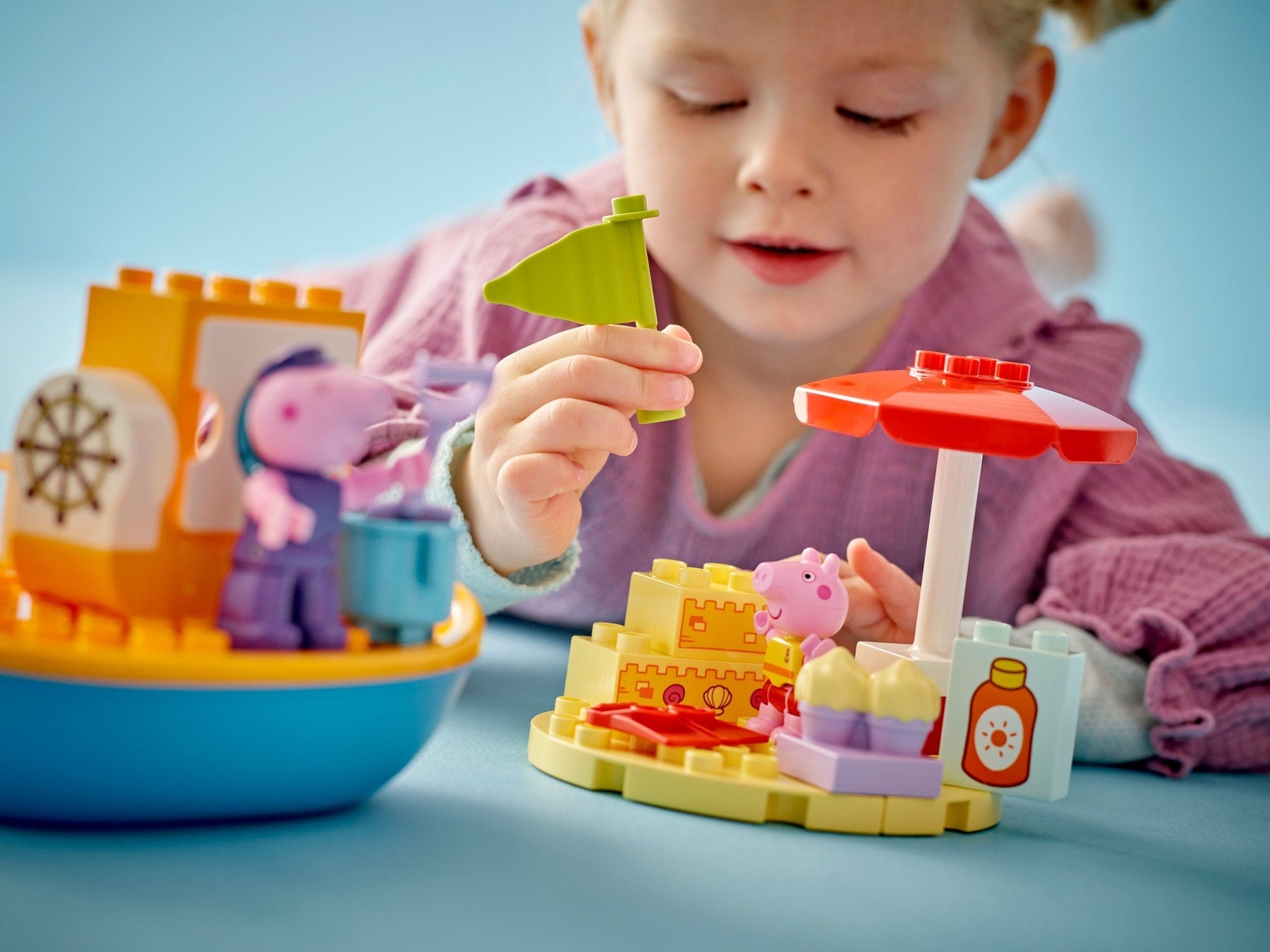 LEGO DUPLO 10431 Peppa Pig Boat Trip - SuperSaverAU - view 4
