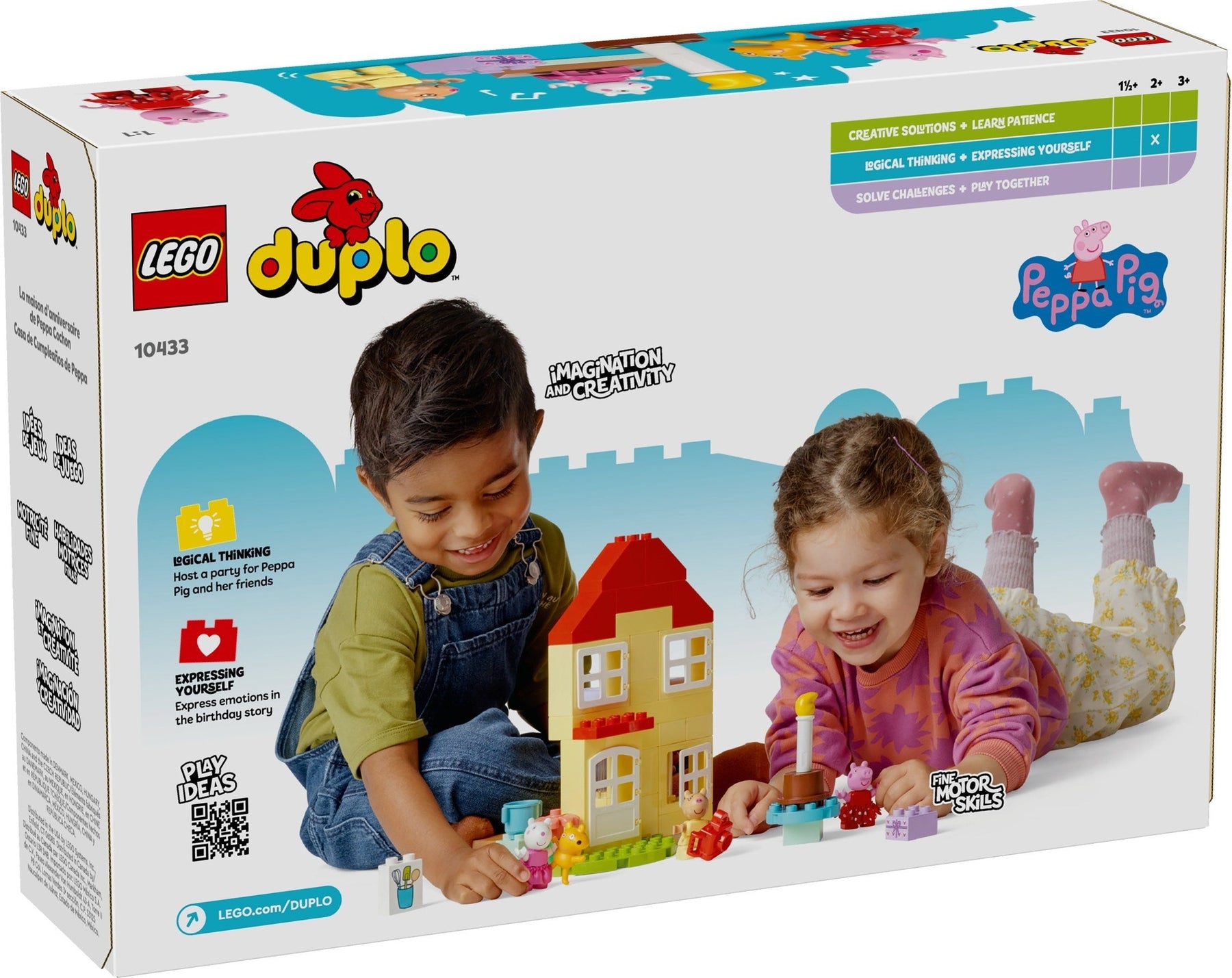 LEGO DUPLO 10433 Peppa Pig Birthday House - SuperSaverAU - view 2