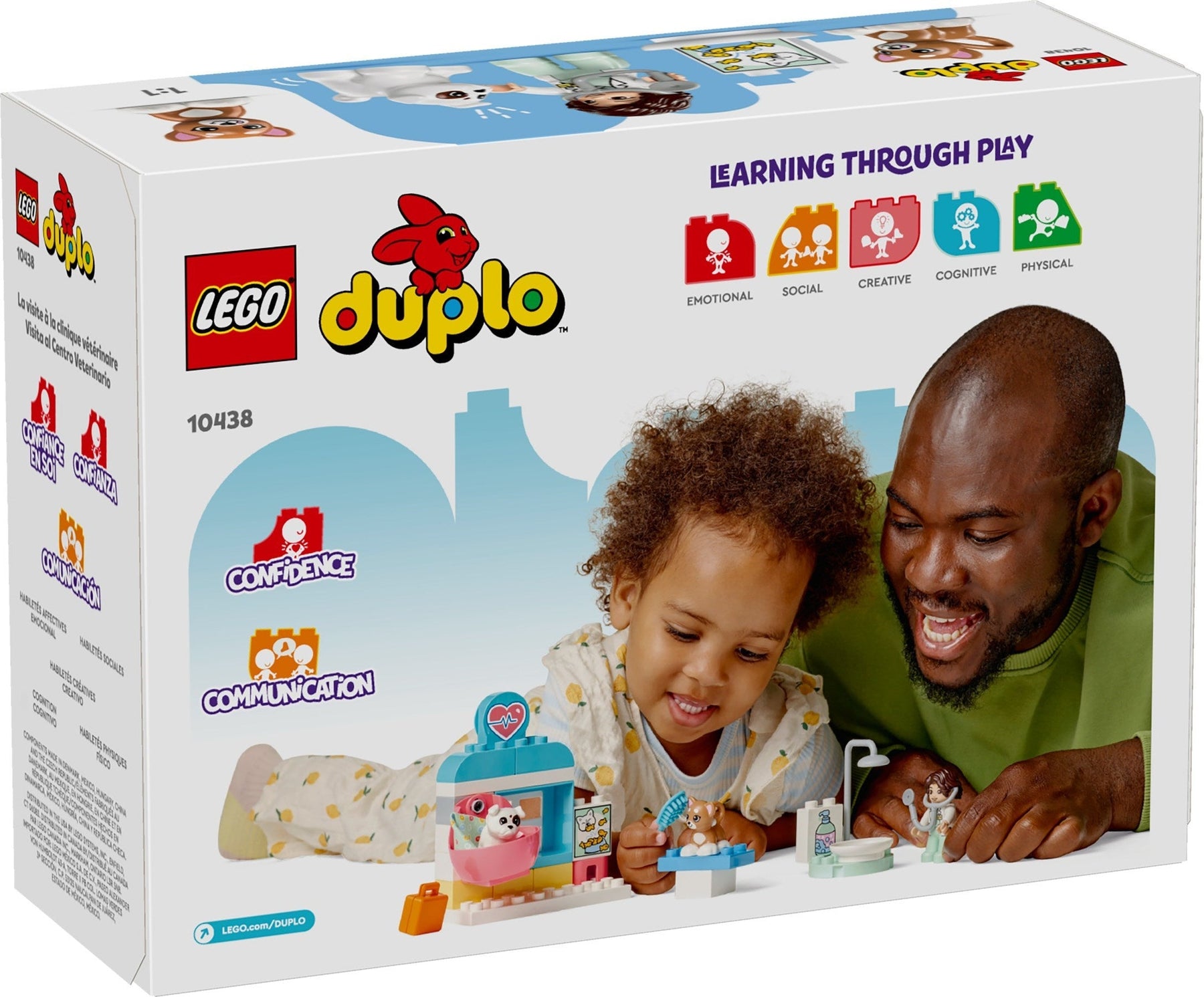 LEGO DUPLO Visit to the Vet Clinic 10438 - Pets Dog Cat Ages 2+ - SuperSaverAU - view 4