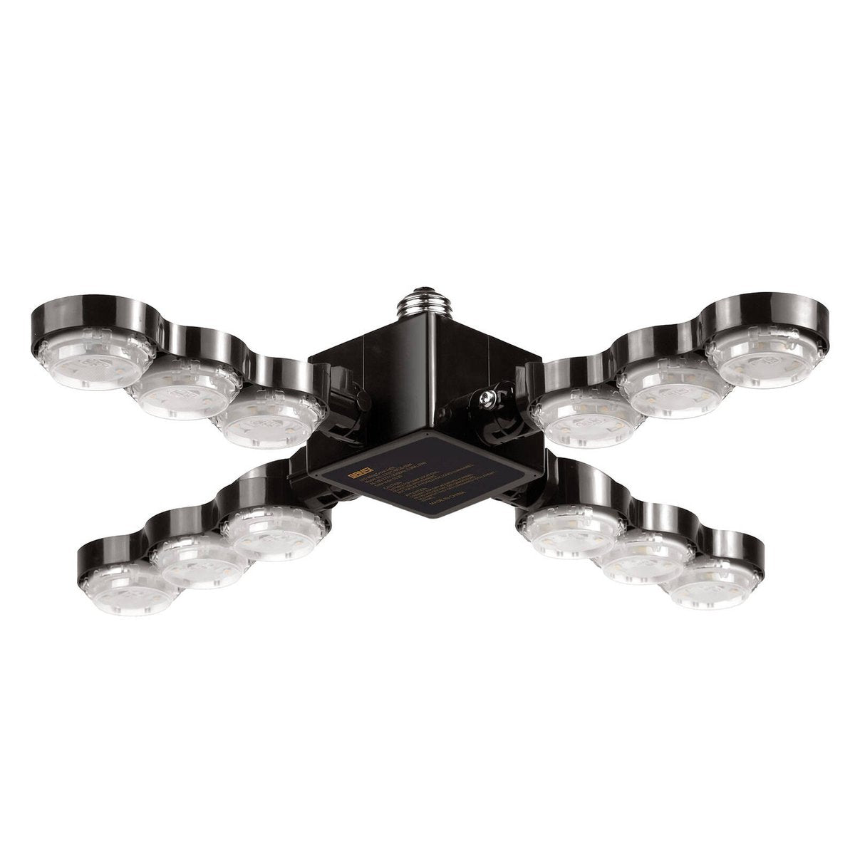 Sansi E27 60W Folding Wings LED Grow Light - Full Spectrum - 200mm x 140mm - SuperSaverAU - view 1